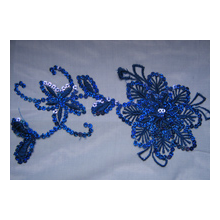 苏州龙雷赛纺织科技有限公司-绣珠片网布Ⅺ
